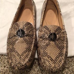 Ralph Lauren driving Mocs